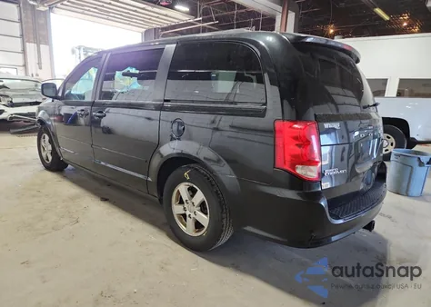 2012 Dodge Grand Caravan Sxt from USA, damaged, VIN 2C4RDGCG0CR224361